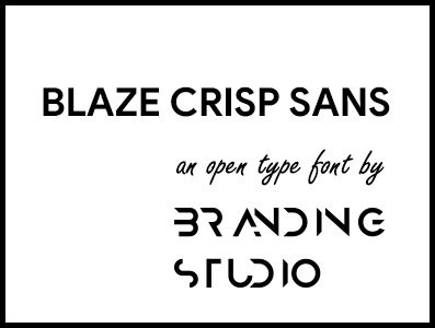 Blaze Crisp Sans